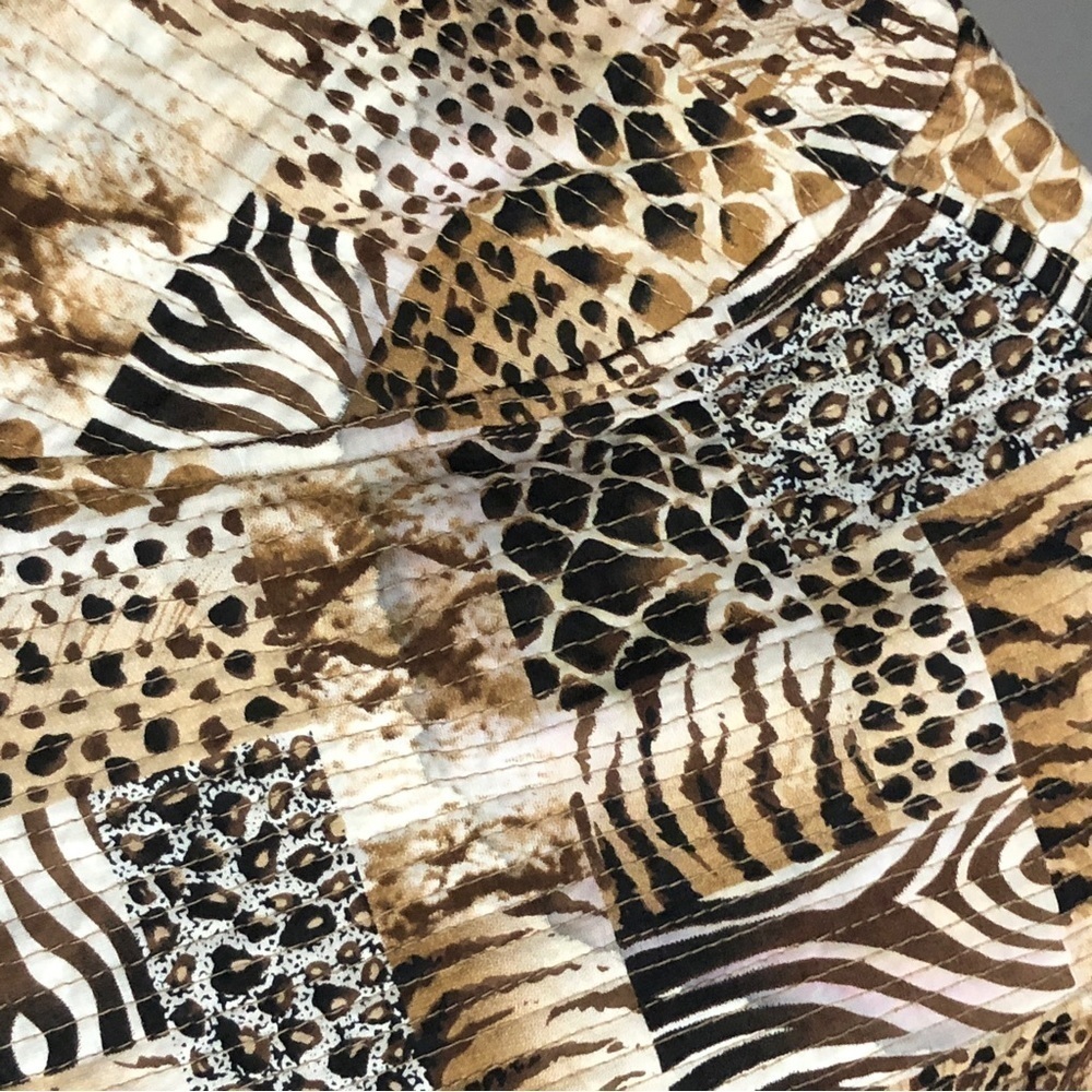 Reversible Tiger/Cheetah/Zebra and Dalmatian Open Front Blazer Jacket - Size L - Picture 4 of 4